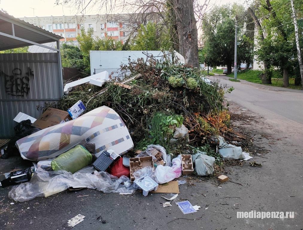 На улице Карпинского две недели не вывозят мусор с контейнерной площадки На улице Карпинского две недели не вывозят мусор с контейнерной площадки