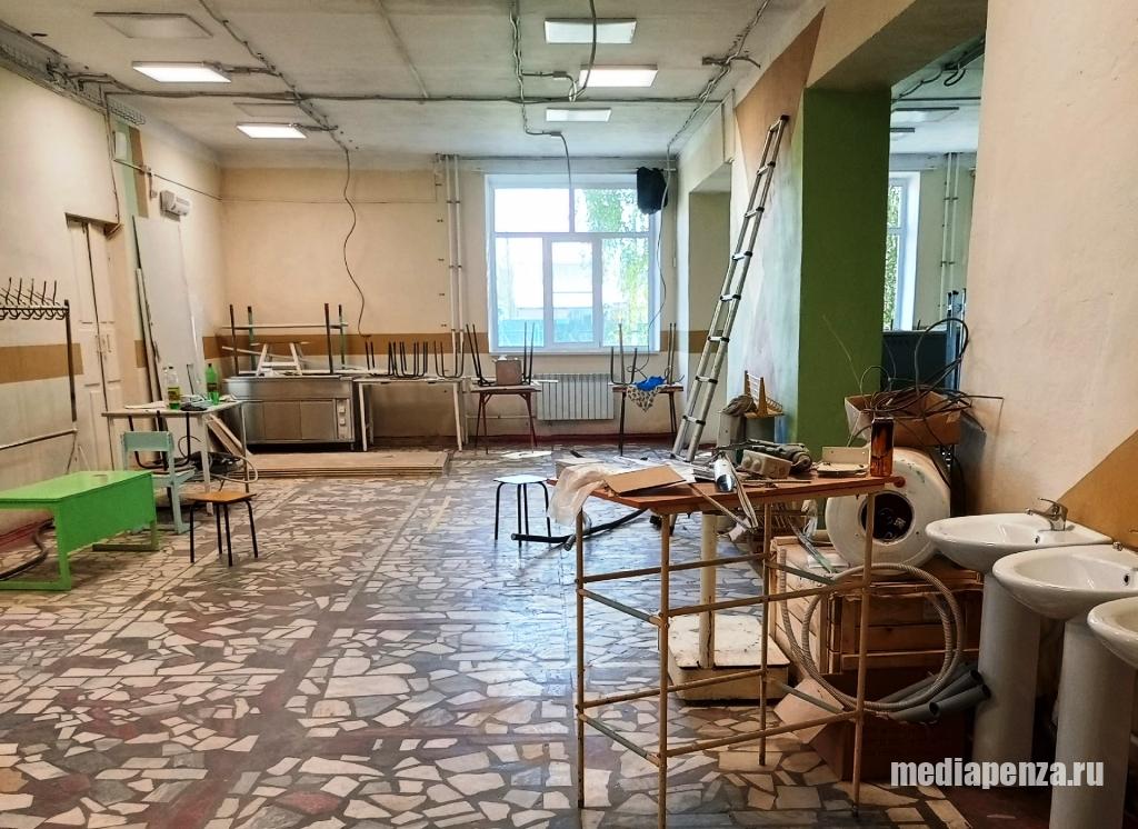 В Колышлее никак не могут закончить ремонт школы В Колышлее никак не могут закончить ремонт школы