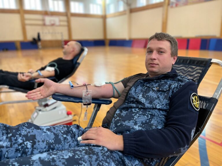 Около 100 пензенских сотрудников УФСИН приняли участие в донорской акции