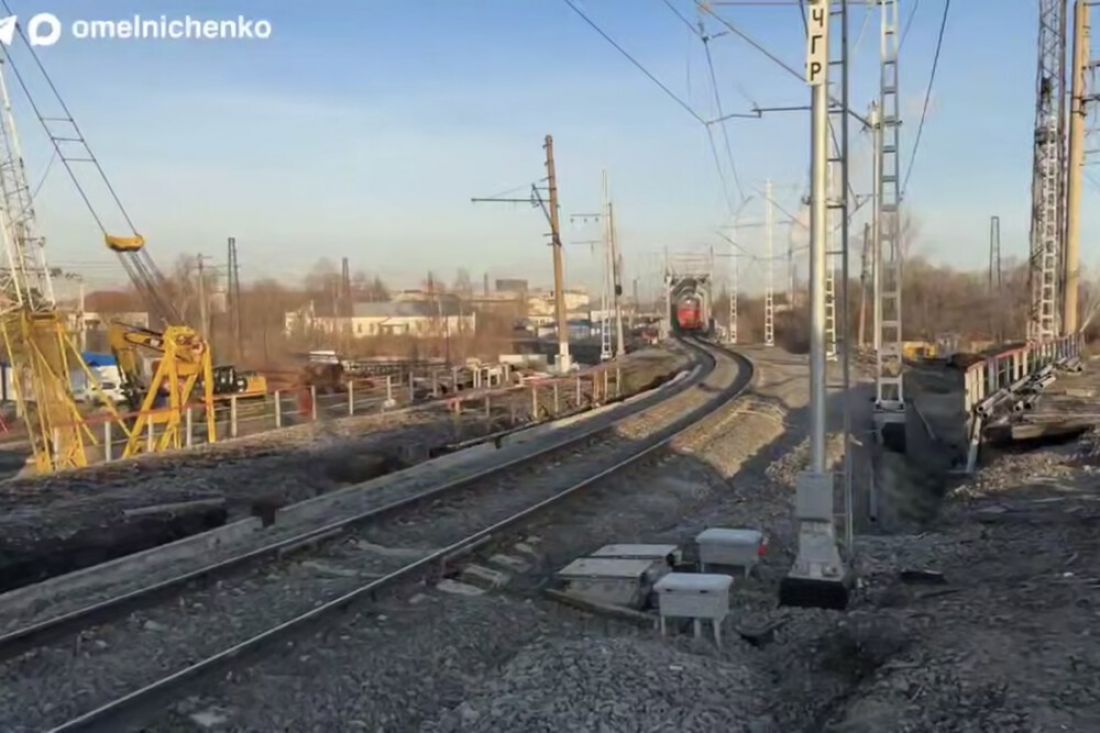 В Пензе открылась временная железнодорожная ветка для реконструкции путепровода на улице Ерик В Пензе открылась временная железнодорожная ветка для реконструкции путепровода на улице Ерик