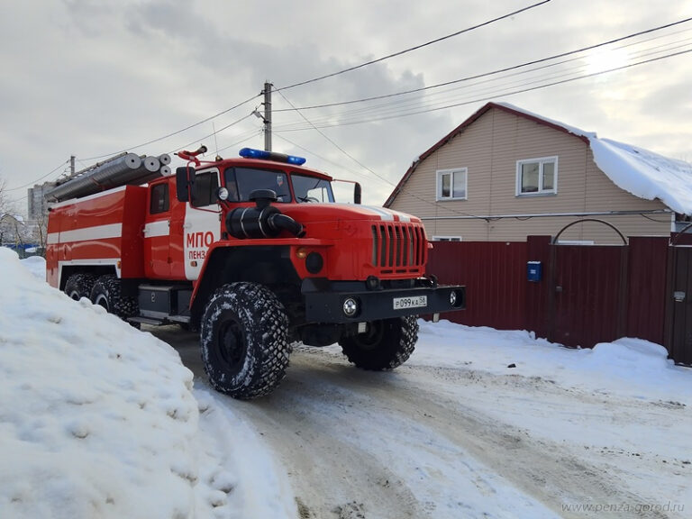В двух районах Пензы провели рейды по пожарной безопасности