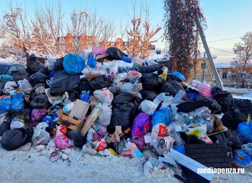 Жители улицы Московской снова жалуются на горы мусора во дворах