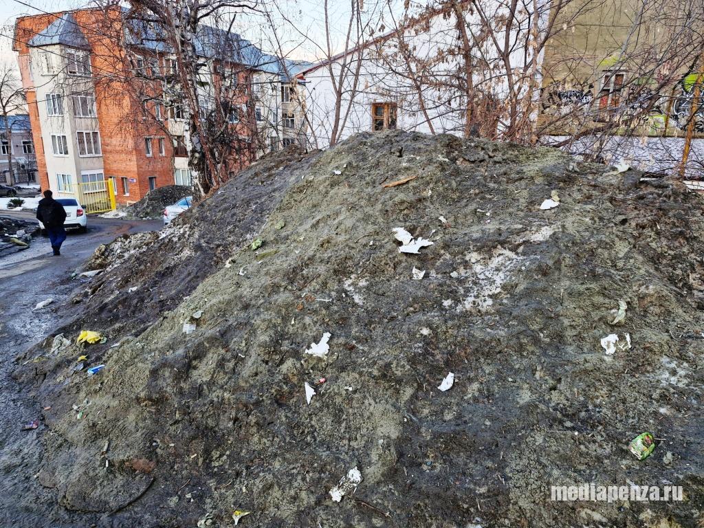 Месячник по благоустройству в самом разгаре. Центр Пензы превратился в помойку
