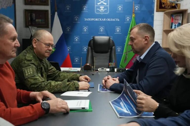 Пензенская область поможет восстановить 18 социальных объектов в Запорожской области