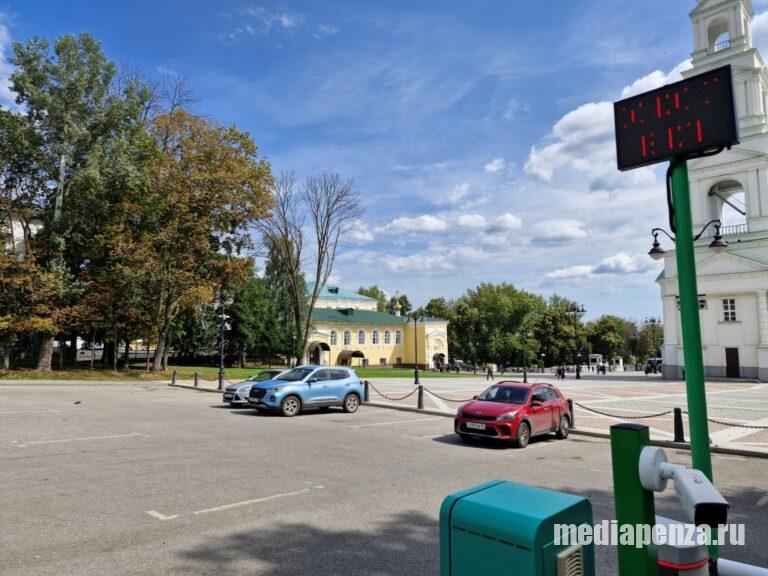 18,5 млн рублей собрали с платных муниципальных парковок в Пензе в 2025 году