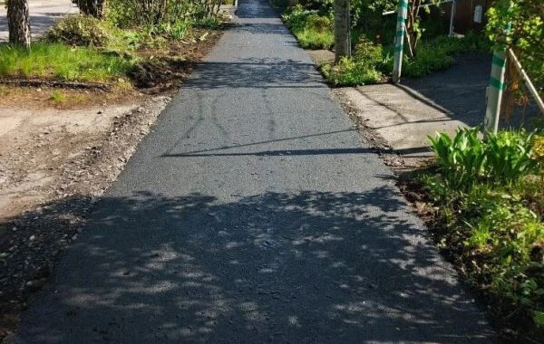В Пензе отремонтировали пешеходную зону на 1-м Виражном проезде