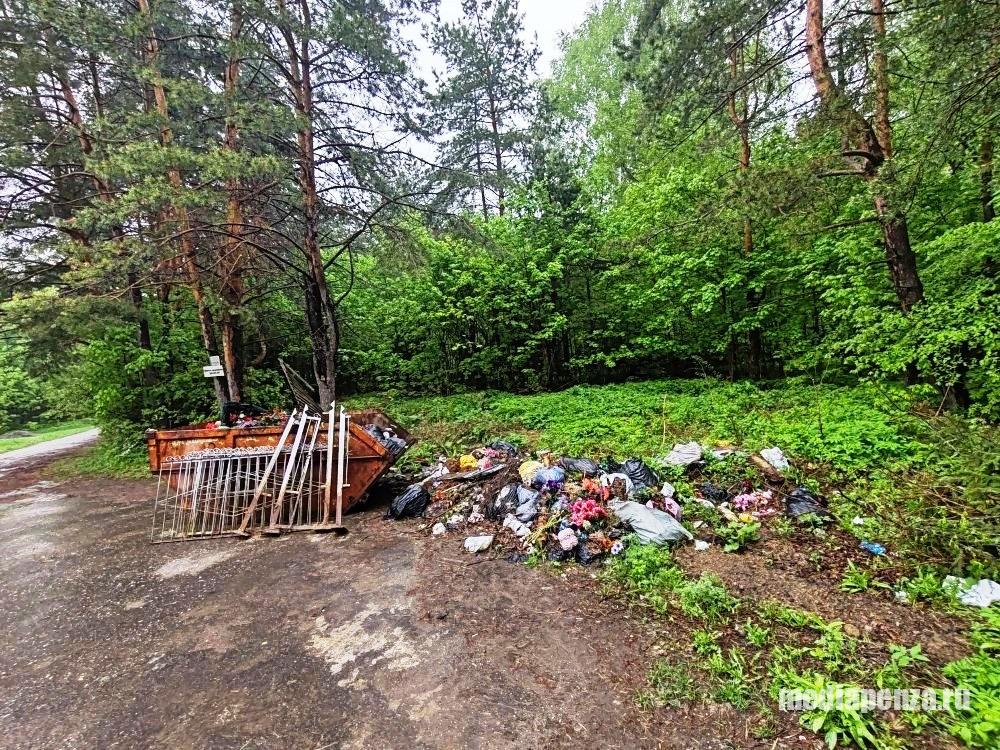 Житель Пензы пожаловался на ужасное состояние дороги к Арбековскому кладбищу