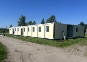 В Колышлейском районе начали устанавливать новую врачебную амбулаторию