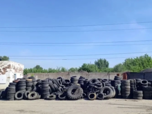 В Пензе вывезли более 700 старых шин