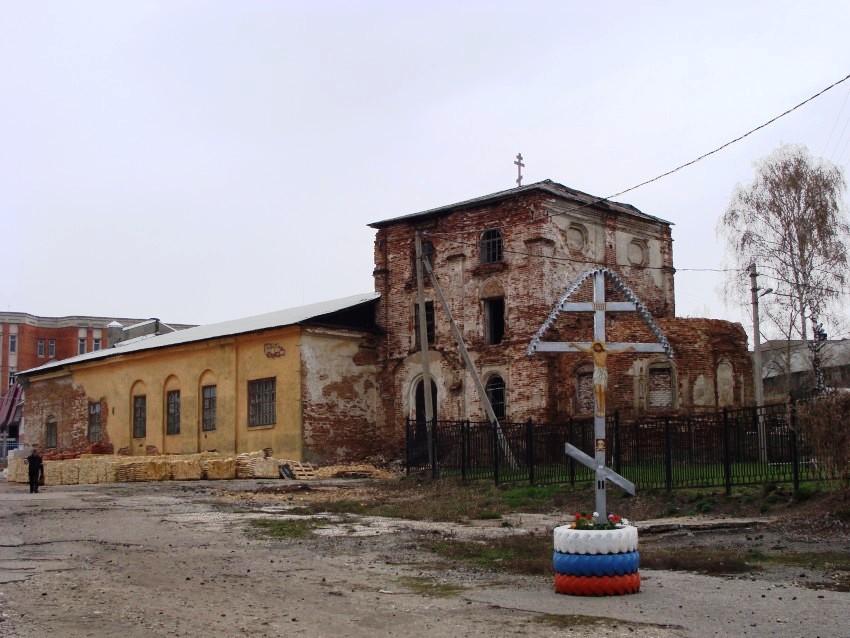 В Пензе в рамках реставрации снесли старинный храм XIX века