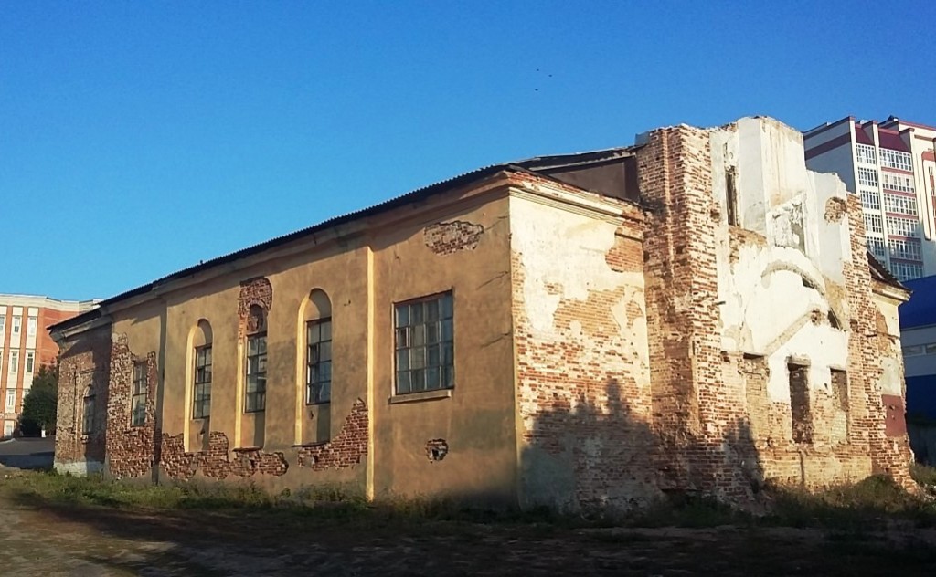 В Пензе в рамках реставрации снесли старинный храм XIX века