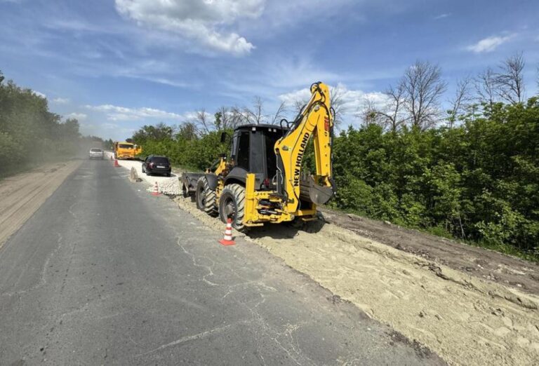 Продолжается ремонт автодороги Пенза — Кондоль
