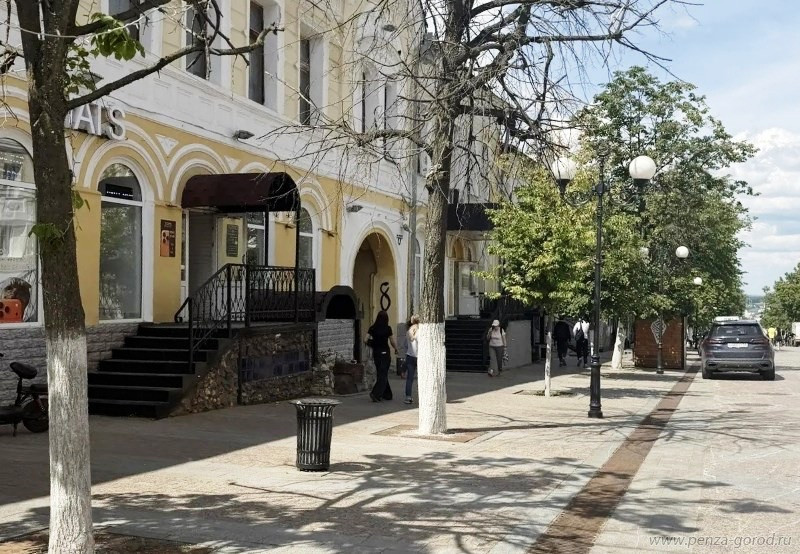 В Пензе на улице Московской заменят аварийные деревья