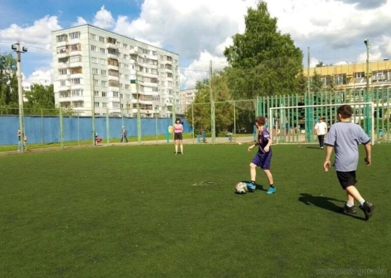 В Пензе начали работать дворовые тренеры