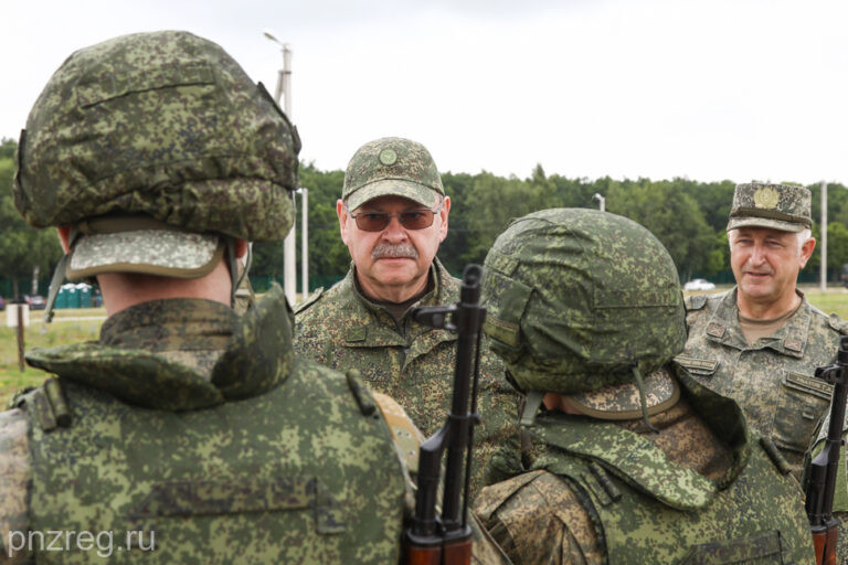 Губернатор Пензенской области проверил мобильные огневые группы по защите региона от БПЛА