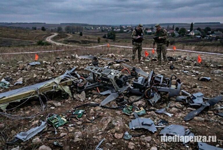 В Пензенской области в очередной раз обнаружили обломки БПЛА