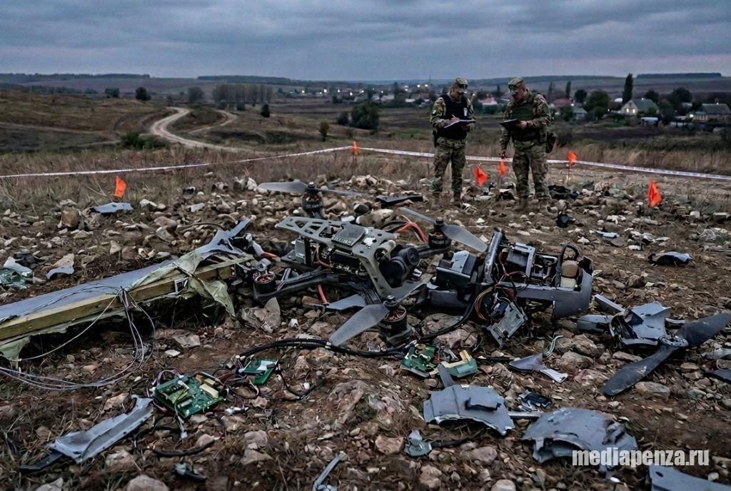 В Пензенской области в очередной раз обнаружили обломки БПЛА В Пензенской области в очередной раз обнаружили обломки БПЛА