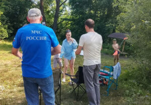 На двоих жителей Пензы составили протоколы за купание в пруду Засека