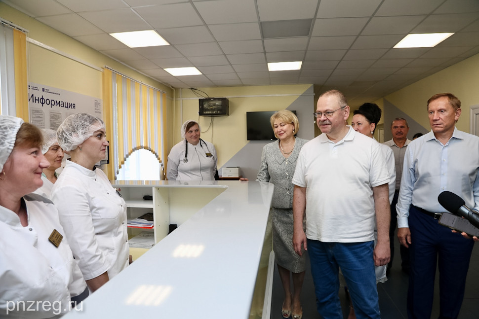 Губернатор Пензенской области посетил Башмаковский район Губернатор Пензенской области посетил Башмаковский район