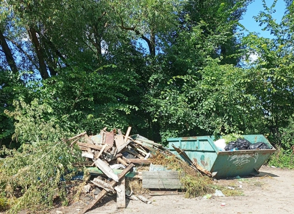 Жители Колышлея жалуются на горы мусора в микрорайоне Япония Жители Колышлея жалуются на горы мусора в микрорайоне Япония
