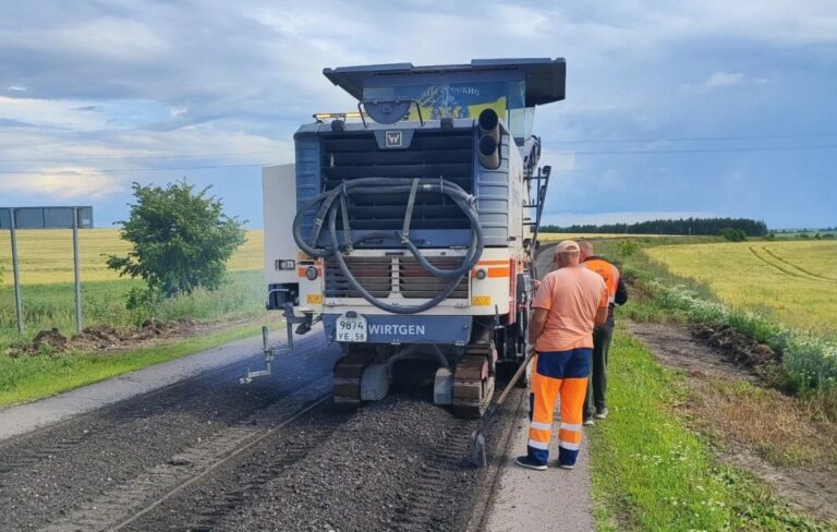 По нацпроекту отремонтируют 2 участка дороги дороги «Колышлей – Сердобск – Беково» – Кучки