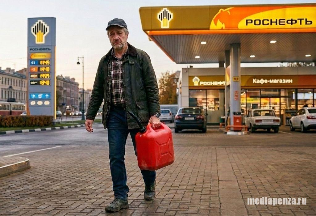 Жители Пензенской области жалуются губернатору, что на заправках игнорируют распоряжение об отпуске топлива в канистры