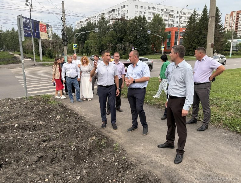 Мэр Пензы раскритиковал качество работ по благоустройству после разрытий