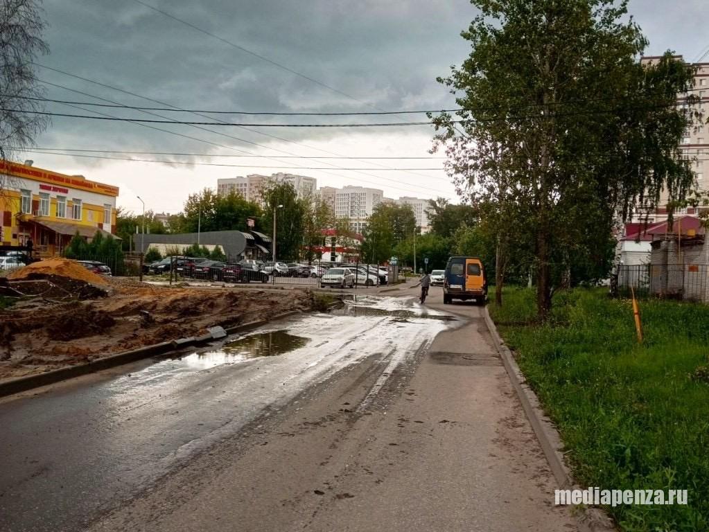 Строительная компания «Пензгорстройзаказчик» оставила жителей Маньчжурии без тротуара