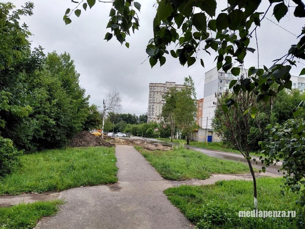 Строительная компания «Пензгорстройзаказчик» оставила жителей Маньчжурии без тротуара