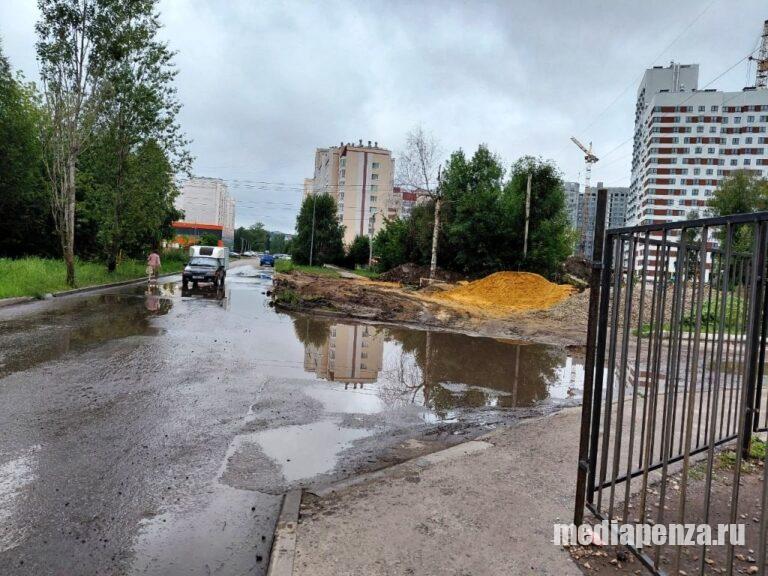 Строительная компания «Пензгорстройзаказчик» оставила жителей Маньчжурии без тротуара
