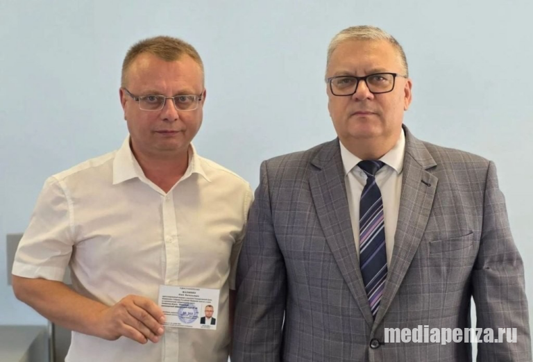 Первый секретарь Пензенского обкома КПРФ Олег Шаляпин зарегистрирован кандидатом в депутаты Госдумы