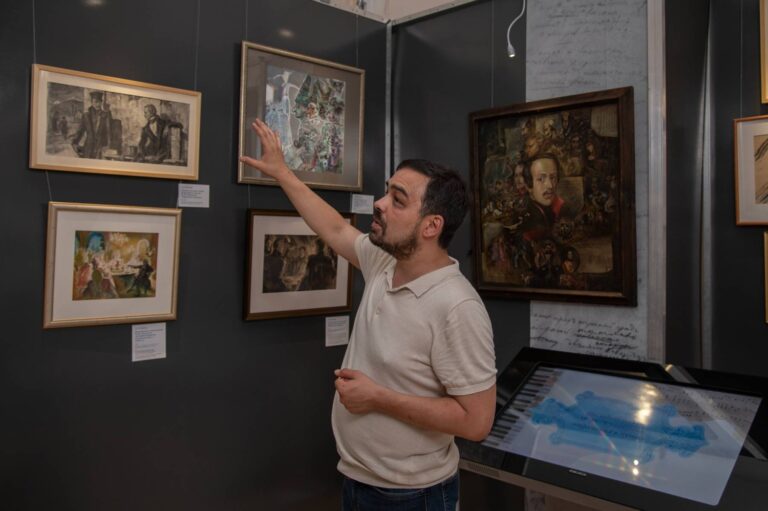 В «Тарханах» открылась новая выставка ко дню 185-летия гибели Михаила Лермонтова