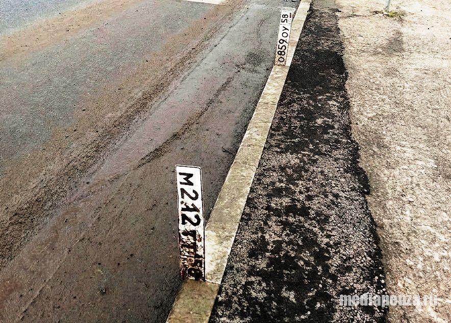 Пензенские автомобилисты потеряли госномера в Арбековском проливе после воскресного ливня