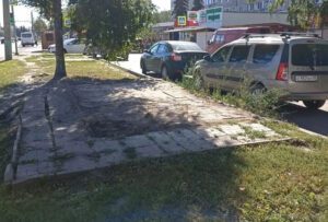 В Пензе снесли незаконно установленный торговый объект
