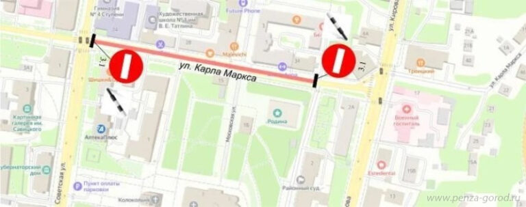 В Пензе для проведения православного праздника скорректируют схему движения транспорта