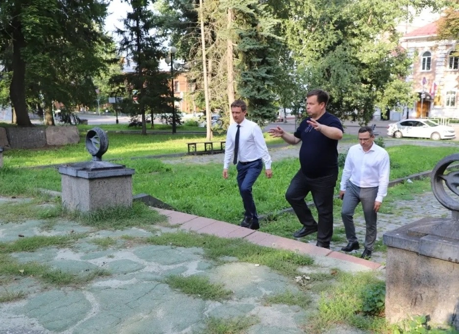 В Пензе могут благоустроить сквер на пересечении улиц Красной и Карла Маркса