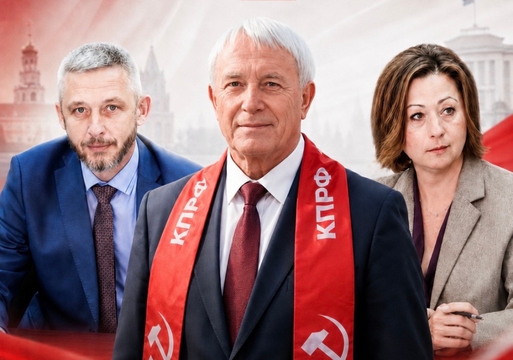 Кандидат в губернаторы Пензенской области от КПРФ Олег Шаляпин представил тройку кандидатов в Совет Федерации