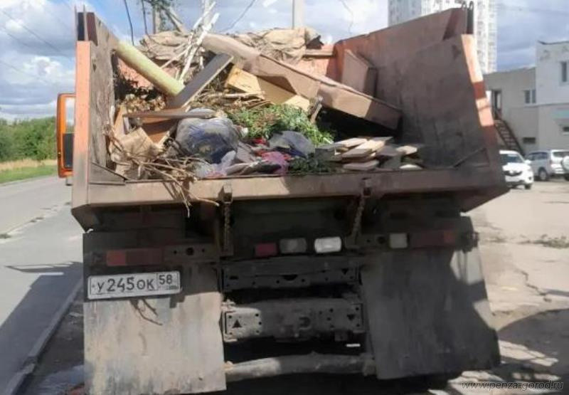 В Железнодорожном районе Пензы провели работы по благоустройству