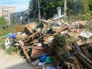 В Нижнем Ломове из-за закрытия полигона перестали вывозить мусор с контейнерных площадок
