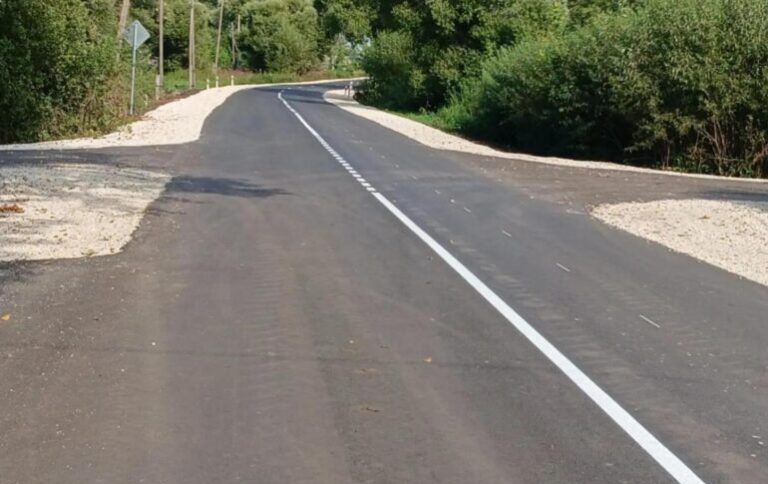 В Наровчатском районе по нацпроекту завершился ремонт дороги