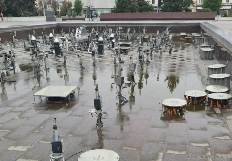 В Пензе приступили к консервации фонтана на Фонтанной площади