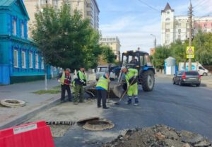 На улице Максима Горького в Пензе отремонтировали 116 колодцев