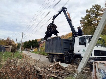 В Ленинском районе Пензы провели работы по благоустройству