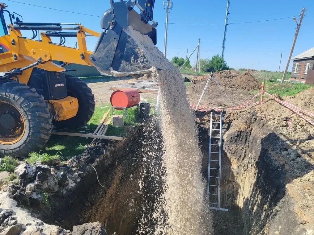 В селе Кузнецкого района строят новый водозаборный узел