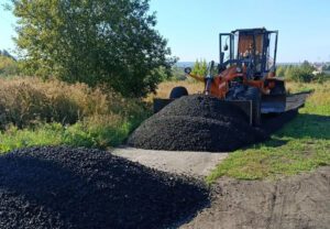 Почти 40 тысяч кв. м дорог отсыпали щебнем в микрорайоне Заря в Пензе Почти 40 тысяч кв. м дорог отсыпали щебнем в микрорайоне Заря в Пензе