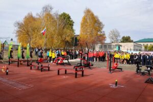 В Лунино появилась новая площадка для подготовки к ГТО