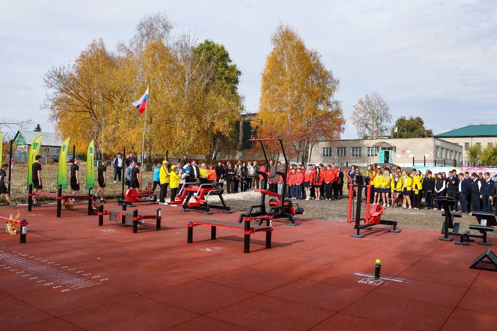 В Лунино появилась новая площадка для подготовки к ГТО